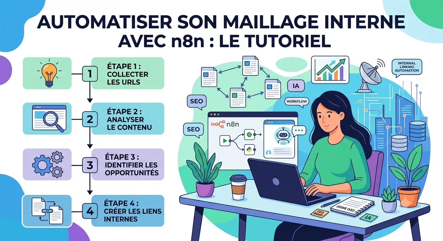 Illustration : automatiser maillage interne n8n